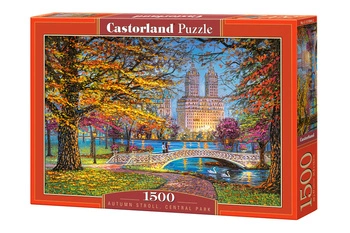Puzzle 1500 Jesienny spacer Central Park C-151844