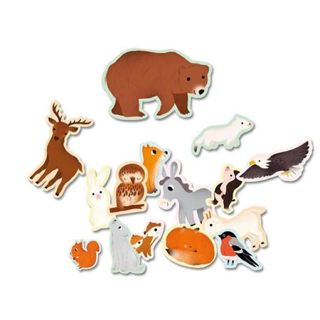 Auzou Zestaw 100 naklejek Górskie zwierzątka 59230