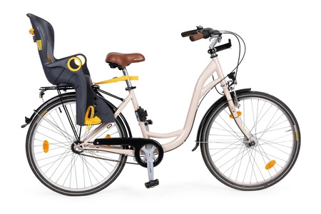 Fotelik rowerowy dla dzieci na bagażnik, ramę TUV