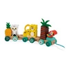 Pociąg z klockami i zwierzątkami do ciągnięcia Tropik 12m+, Janod