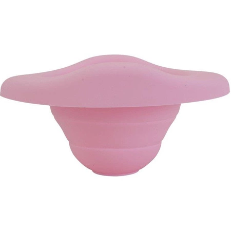 Wkład silikonowy składany na nocnik, różowy, Potette Plus