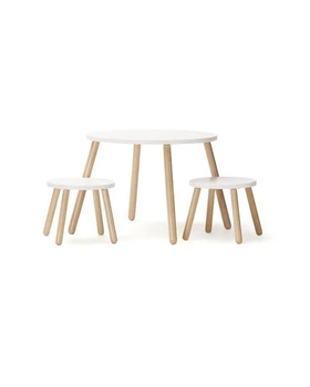 Kid's Concept - Zestaw mebli odpornych na zarysowanie KID'S BASE - Biel