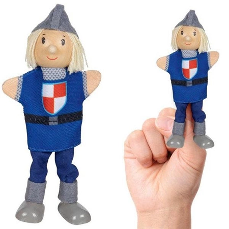 Pacynka na palec rycerz 51528 Goki zabawa w teatrzyk odgrywanie ról
