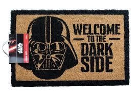 STAR WARS (WELCOME TO THE DARKSIDE) DOORMAT / wycieraczka pod drzwi Gwiezdne Wojny (60x40 cm)