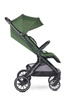 Easywalker Jackey² XL Komfortowy, samoskładający się wózek spacerowy z torbą transportową i osłoną przeciwdeszczową Deep Green