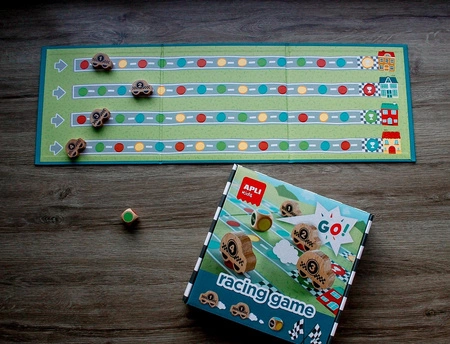 Gra planszowa Apli Kids - Wyścigi