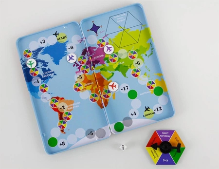 Gra magnetyczna The Purple Cow - Wyścig dookoła świata