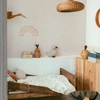 Tapeta Simple Irregular Dots Powder Pink Brick