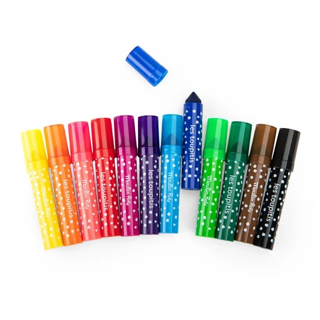 12 markerów ze stożkową końcówką +18mc. 679607