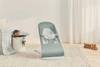 BABYBJORN - leżaczek BALANCE SOFT COTTON/JERSEY - Jasnoszałwiowy/Szary