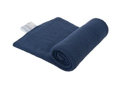 Kocyk bambusowy 80x100 cm granatowy PIAPIMO