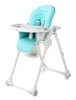 B-Krzesełko do karmienia WHEELY Blue mint