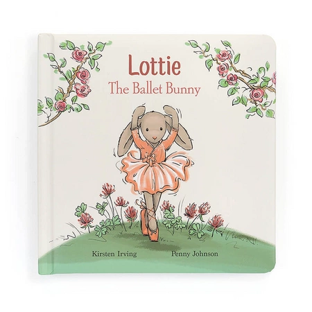 JellyCat „Lottie The Ballet Bunny” Książeczka dla Dzieci