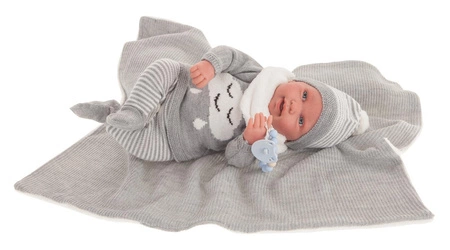 Lalka Pipo Sweet Reborn z kocykiem Antonio Juan 80114