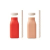 Butelka Milkshake 2 szt- apple red/ tuscany rose - liewood