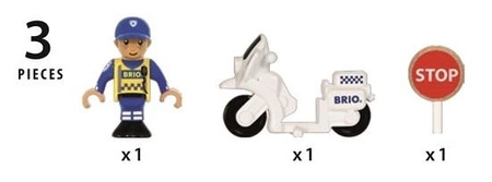 BRIO World Motocykl Policyjny