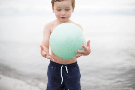 Piłka Scrunch - Pudrowy Róż