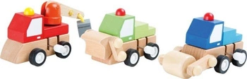Drewniany pojazd budowlany Small Foot