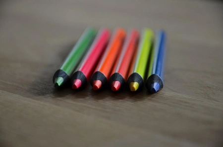 Kredki ołówkowe Jumbo Apli Kids - Fluo