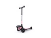 SCOOTANDRIDE Highwaykick 2 Lifestyle Hulajnoga trójkołowa balansowa ze schowkiem, świecącymi kółkami i odblaskową kierownicą 2+ Reflective Rose