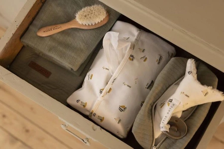 Little Dutch Otulacze 70 x 70 cm (2 szt.) Pure Olive / Sailors Bay White TE50321691