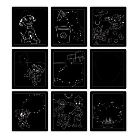 Zdrapywanki z rysikiem Psi Patrol Scratch Art Pad – Marshall Melissa and Doug 33261