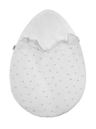 Baby Bites Śpiworek Egg (0-3 m) White