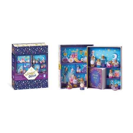 Zestaw kreatywny Magiczne mikstury Magic School 7+, Janod