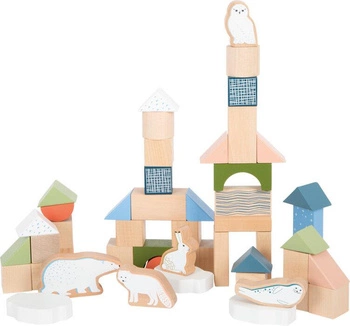 Zestaw klocków drewnianych Arktyka 12443 Small Foot