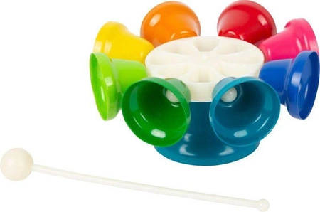 Zabawka małego muzyka Karuzela dzwonków 11694-Small Foot, instrumenty dla dzieci