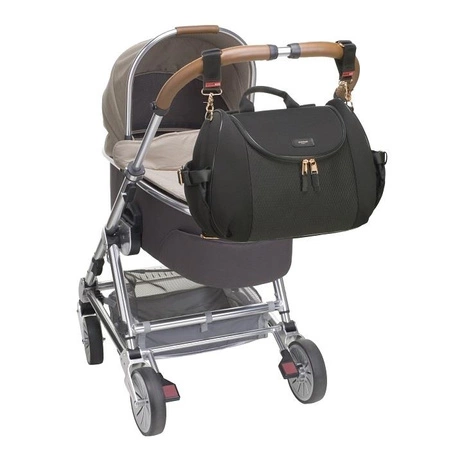 Storksak Placak dla Mamy Poppy Luxe Black