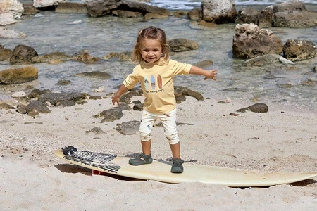 Lassig Koszulka z filtrem UV60 z krótkim rękawem Splash & Fun Deski surfingowe vanilla, rozm. 74/80