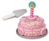 Drewniany tort urodzinowy dla dzieci trójwarstwowy Różyczka Melissa & Doug 14069