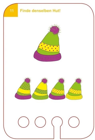 WiemTo Karty dla Dzieci 4+ Percepcja Wzrokowa Zadania