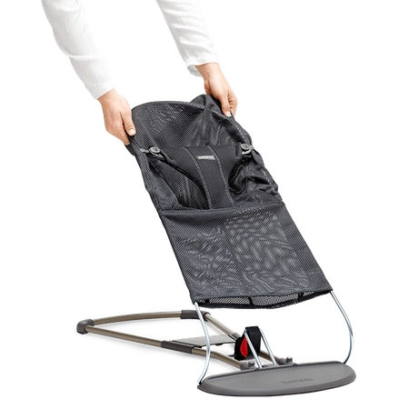 BABYBJORN - poszycie do leżaczka Balance Bliss Antracyt, Mesh