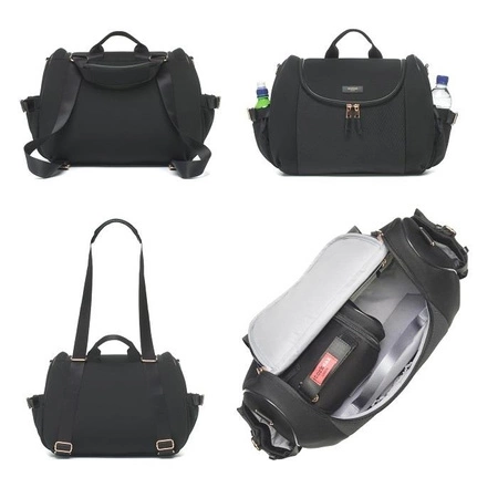 Storksak Placak dla Mamy Poppy Luxe Black