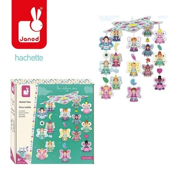 Zestaw kreatywny Girlandy z wróżkami 6+, Janod