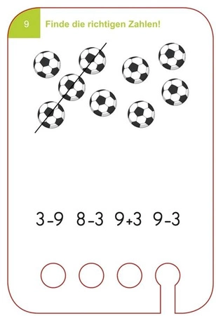 WiemTo Karty dla Dzieci 6+ Ćwiczenia z Liczenia nr 2