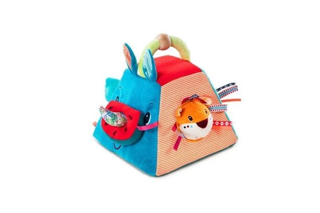 LILLIPUTIENS Piramida aktywizująca wielofunkcyjna Nosorożec Marius 9 m+