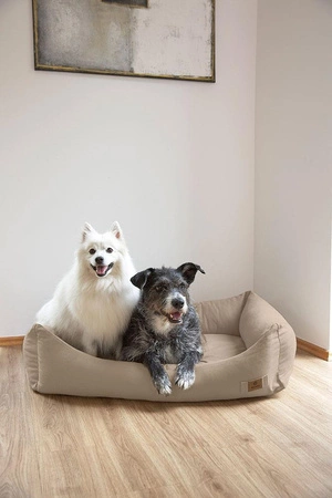 PALOPA Legowisko dla psa bawełniane Fred humus M