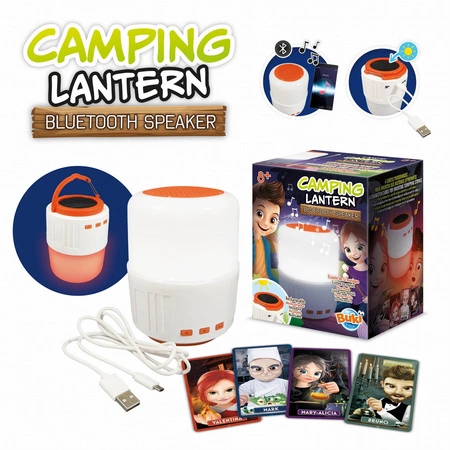 Lampka solarna-Latarka Bluetooth na kemping BN018