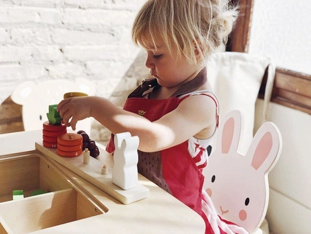 Stolik i dwa krzesełka do pokoju dziecięcego, kolekcja mebli Forest, Tender Leaf Toys