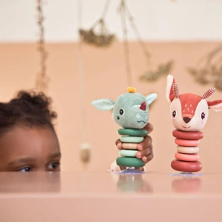 LILLIPUTIENS Grzechotka z przyssawką Smok Joe 6 m+