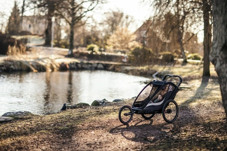 Hamax - Przyczepka rowerowa COCOON ONE- Grey/black