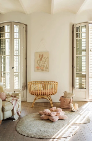 Dywan bawełniany pufa Lilly 140x160cm Lorena Canals