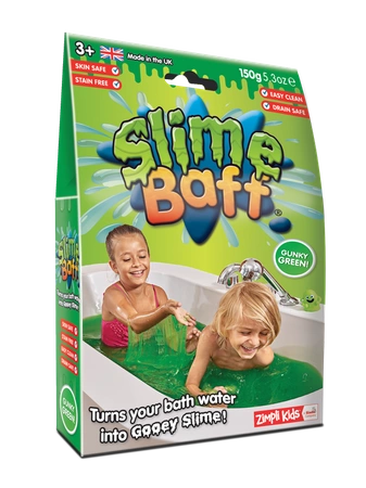 Display 10 szt., zestaw do robienia glutów, Slime Baff, czerwony/niebieski/zielony, 3+, Zimpli Kids