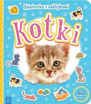 Kotki książeczka z naklejkami