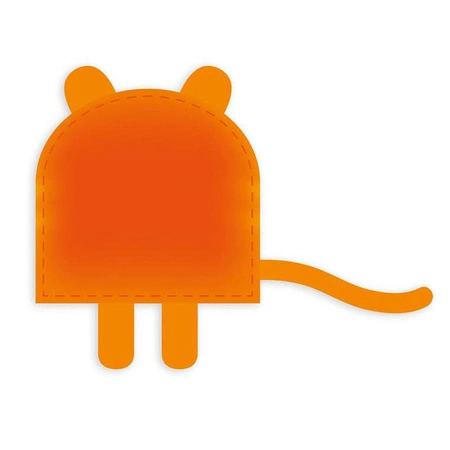 Zestaw kreatywny Tygrys z mini pomponów 6+, Janod