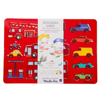 Zestaw 12 plastikowych szablonów 713600