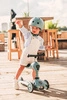 Zestaw Kask + SCOOTANDRIDE Highwaykick 1 2w1 Jeździk i hulajnoga 1-5 lat Steel